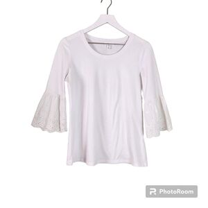 Tribal Jeans White Top